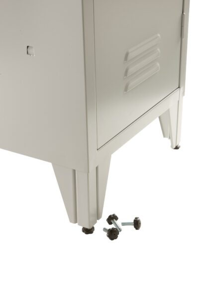 XLOCKERS® - ARMADIO SPOGLIATOIO METALLICO IN ACCIAIO #4 POSTI MULTISPAZIO PROFONDITÀ 50CM
