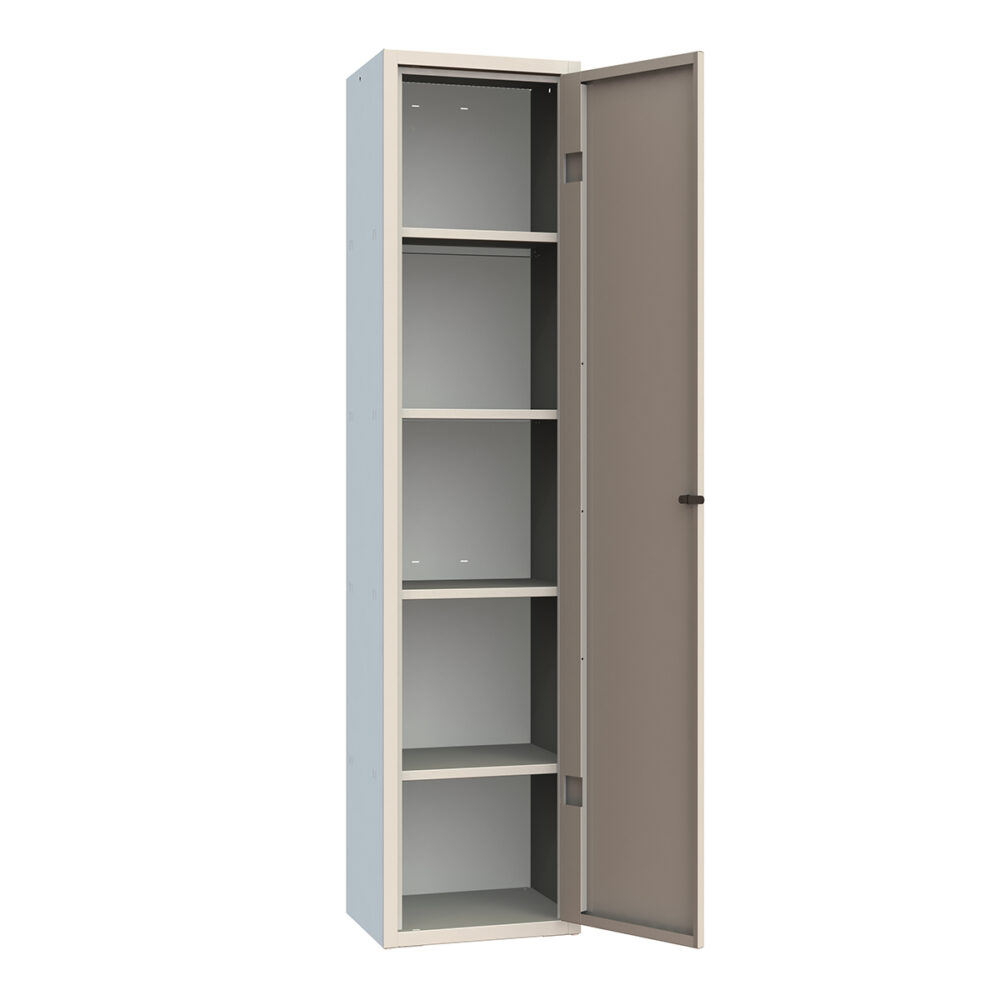 XLOCKERS® - ARMADIO MULTIUSO METALLICO IN ACCIAIO LARGHEZZA 42CM - immagine 3